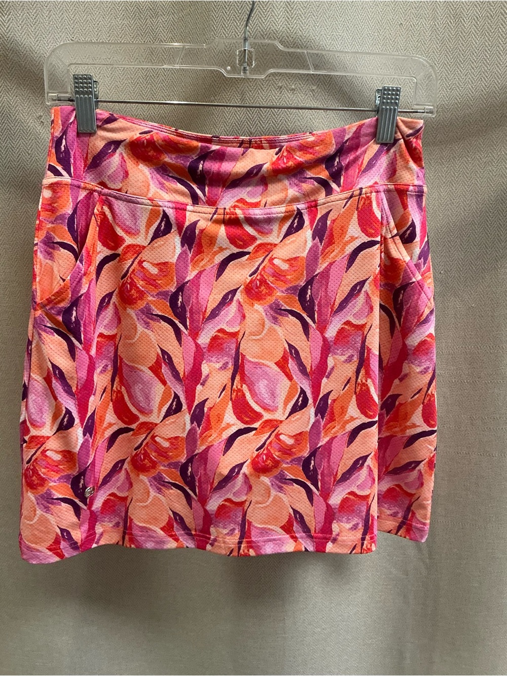 Daily Sports Sheermotion Skort Artsy Leaf